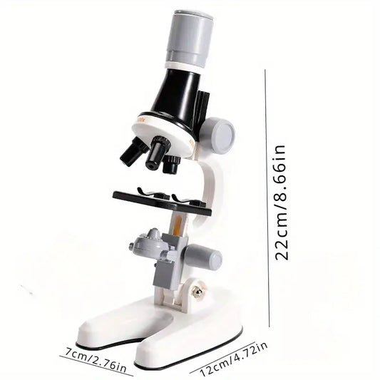 Microscope Biology LED 1200x School Science Experiment Kit